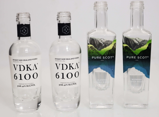 kopen De Flessen van het Aviv50ml Glas met de Druk van het Schroefdeksel100ml 200ml Scherm online manufacture