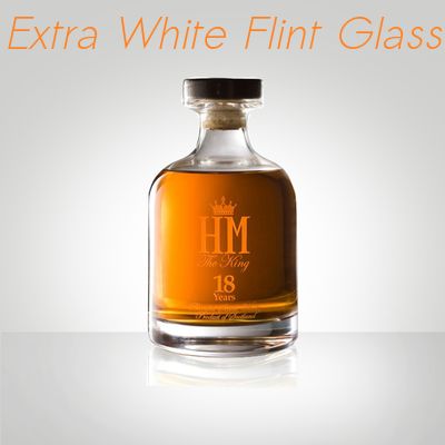 kopen 0.75L glas Crystal Rum Decanter 21.5mm met de Gradiënt van Glaskurken het Schilderen online manufacture