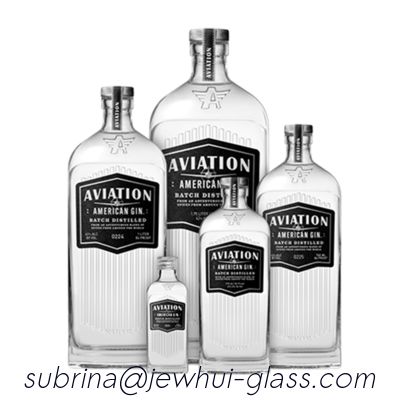 kopen OEM de Fles van het Whiskyglas Hete het Stempelen Decoratieve Whiskyflessen online manufacture