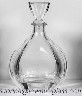 kopen Clear Empty  XO, brandy ,  Vodka Liquor Gin Rum Tequila Whisky Brandy Spirit Glass Bottle With Solid Glass Stoppers online vervaardiging