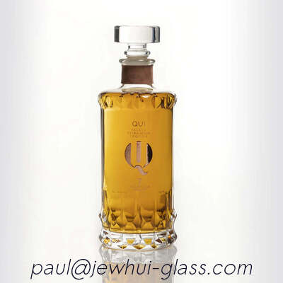 Kwaliteit  50ml/100ml/ 500ml/ 700ml  Golden Metalization Glass Bottles fabriek