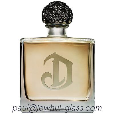 kopen Extra Añejo, Reposado, Zilveren Tequila Glazen Fles, Super Flint Glazen fles met Glazen Stoppers online vervaardiging