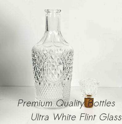 kopen Kristallen Glazen Stop Brandy Glazen Fles Karaf Glazen Fles Gouden Galvaniseren online vervaardiging