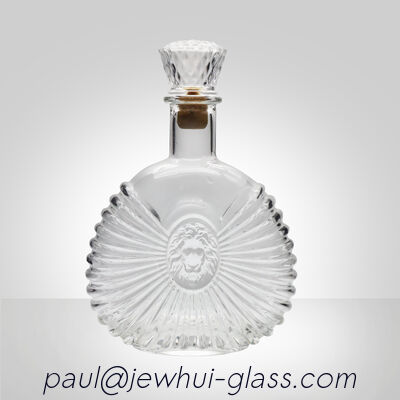 kopen Super Flint Diamond Cut Glass Decanter, XO, brandy, vodka Liquor Gin Rum Tequila Whisky Brandy Spirit Glasfles Met Solid Glass Stoppers online vervaardiging