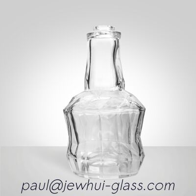 kopen Super Flint Diamond Cut Glass Decanter, XO, brandy, vodka Liquor Gin Rum Tequila Whisky Brandy Spirit Glasfles Met Solid Glass Stoppers online vervaardiging