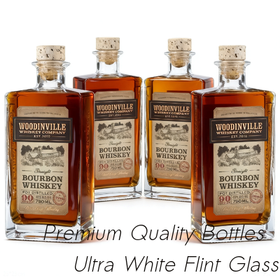 kopen Cilindercomité van het de Flessen Vierkante Glas van de Glasgeest de Alcoholische drankflessen 700ml 500ml online vervaardiging