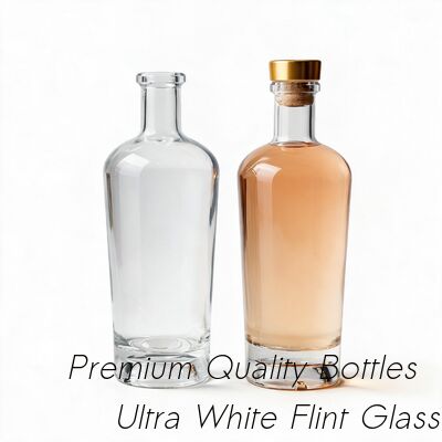 Kopen Ronde glazen spirit fles Ronde Rum, Sochu, Whiskey glazen drankflessen 700ml, 750ml online vervaardiging