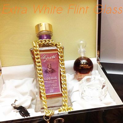 kopen Majeste XO Brandy glasfles Flint glas decanter 1200g online manufacture