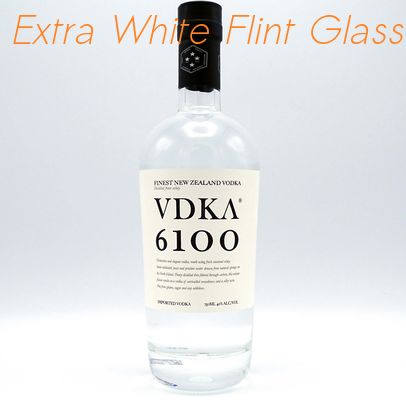 kopen Flint Glass Oval Empty Vodka-het Etiket 1000ml 1750ml 3000ml van het Flessenoverdrukplaatje online manufacture