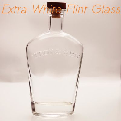 kopen De Whisky 1000g Flint Glass van blondetroy sons luxury spirits bottle online manufacture