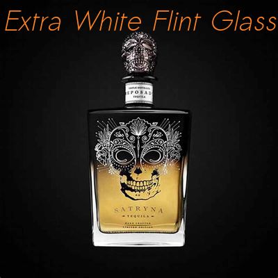 kopen 500ml Flint Tequila Decanter Bottle Black-de Druk van het Deklaagscherm online manufacture