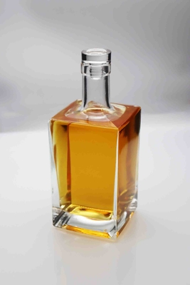 kopen 0.7L van de de Flessenwodka van de glasgeest het Overdrukplaatje van Champagne Cubic Clear Glass Bottle het Schilderen online manufacture