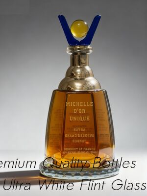 Goede prijs 700 ml glazen fles - op maat, Super Flint glazen fles, Franse brandy, XO, cognac online