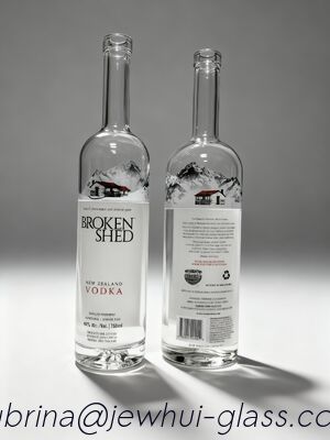 Goede prijs 700ml, 1000ml Glazen Fles - Maatwerk, Super Flint Glazen Fles, Nieuw-Zeelandse Wodka online