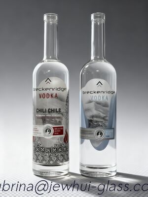 Goede prijs 700ml, 1000ml Glazen Fles - Maatwerk, Super Flint Glazen Fles, Nieuw-Zeelandse Wodka online