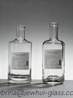 Goede prijs 750 ml Vodka Glasfles - Aanpassing, Super Flint Glasfles, Luxe Fles online