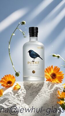Goede prijs 750 ml Vodka Glasfles - Aanpassing, Super Flint Glasfles, Luxe Fles online