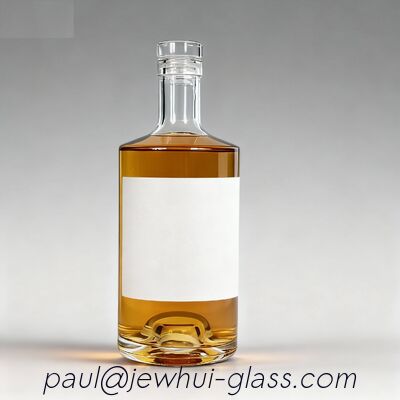 Goede prijs 750ml Bourbon, Rum Premium Helder Whiskey Glazen Fles online