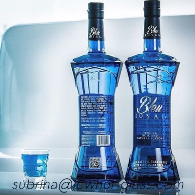 Goede prijs 750ml Blauwe Royal Vodka glazen fles online