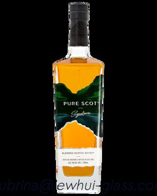 Goede prijs 50ML. 700ml, 1000ML Pure Scott whiskyglazen flessen online
