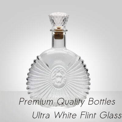 Goede prijs Super Flint Diamond Cut Glass Decanter, XO, brandy, vodka Liquor Gin Rum Tequila Whisky Brandy Spirit Glasfles Met Solid Glass Stoppers online