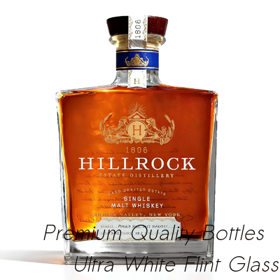 Goede prijs 500ml/ 700ml Lege Glazen Fles Xo, Brandy, Whiskey Extra Wit Vuursteen Aangepaste Fles online