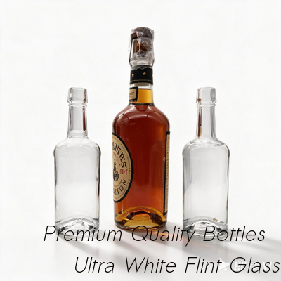 Goede prijs Premium Mitch's Whiskey Glasfles met houten kurk. online
