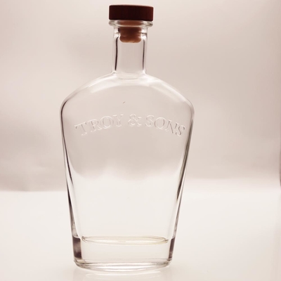 Goede prijs De Whisky 1000g Flint Glass van blondetroy sons luxury spirits bottle online
