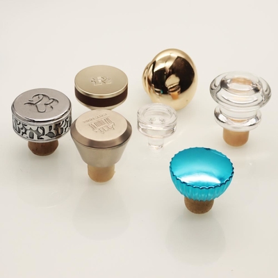 Goede prijs SGS van het de Sluitingenglas van de Alcoholische drankfles de Flessenkurk met Synthetisch Cork Natural Cork online
