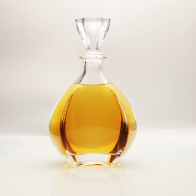 Goede prijs OEM van de de Geestenfles 1200g van de Premieluxe de Dikke Vlakke Basis 500ml 750ml online